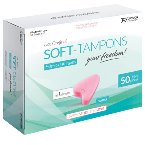 JOYDIVISION SOFT-TAMPONS - TAMPONES ORIGINALES LOVE / 50UDS · JOYDIVISION · Tampón higiénico