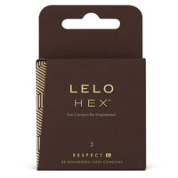 LELO HEX CONDOMS RESPECT XL 3 PACK · LELO · Tamaño XL (Grandes)