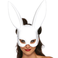 LEG AVENUE - MASQUERADE RABBIT BLANCO · LEG AVENUE · Máscaras