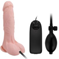BAILE – DILDO REALÍSTICO VIBRADOR E INFLABLE 18.8 CM