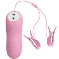 BAILE - ROMANTIC WAVE PINZAS CON VIBRACIÓN Y ELECTROSHOCK · BAILE · Mini vibradores