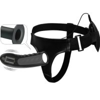 PRETTY LOVE - MARVIN STRAP ON CON VIBRACIÓN Y DILDO HUECO · PRETTY LOVE · Extensor pene con Arnés