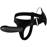 PRETTY LOVE – MYRON STRAP ON CON VIBRACIÓN Y DILDO HUECO