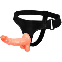 BAILE - ARNÉS CON PENE REALÍSTICO Y BRAGUITA AJUSTABLE ULTRA PASSIONATE 15.5 CM · BAILE · Arneses sin Vibración
