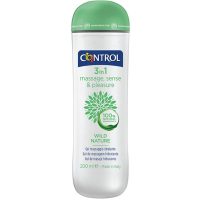 CONTROL - WILD NATURE GEL MASAJE 3 EN 1 200 ML · CONTROL · BIO ECOLOGICO