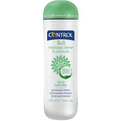 CONTROL - WILD NATURE GEL MASAJE 3 EN 1 200 ML · CONTROL · BIO ECOLOGICO