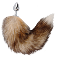 DARKNESS - TAIL BUTT PLUG SILVER · DARKNESS · Anal