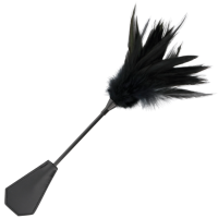 DARKNESS - FUSTA CON PLUMA NEGRO · DARKNESS · Plumas