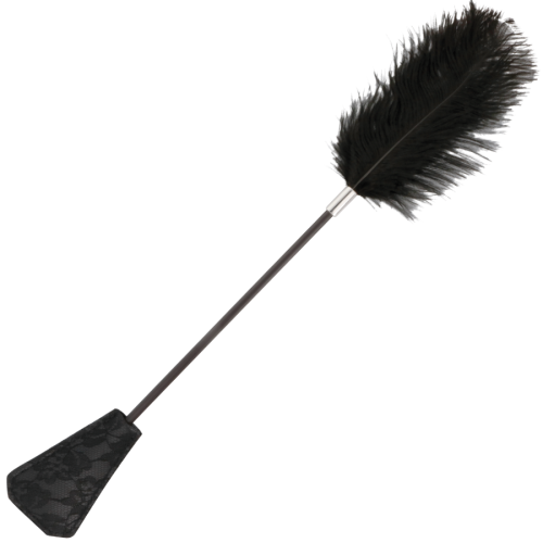 DARKNESS - FUSTA CON PLUMA LOVE NEGRO 56 CM · DARKNESS · Plumas