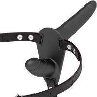 FETISH SUBMISSIVE HARNESS - DOBLE PENETRACIÓN NEGRO · FETISH SUBMISSIVE · Arneses sin Vibración