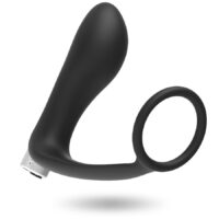 ADDICTED TOYS - VIBRADOR PROSTÁTICO RECARGABLE MODEL 1 - NEGRO · ADDICTED TOYS · Anillos con Plug