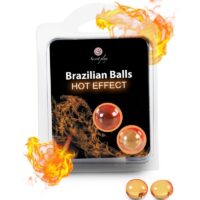 SECRETPLAY - BRAZILIAN BALLS EFECTO CALOR 2 UNIDADES · SECRETPLAY · Efecto Calor