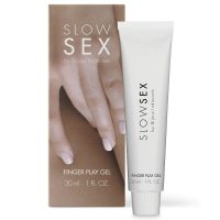 BIJOUX - SLOW SEX GEL DE MASAJE CON DEDOS 30 ML · BIJOUX INDISCRETS · Aceites con Sabores