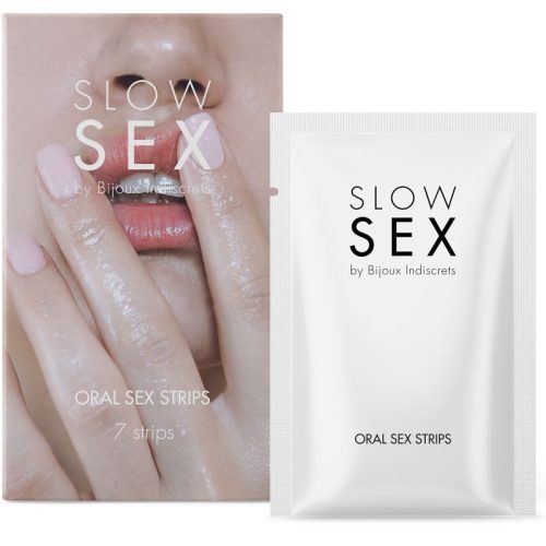 BIJOUX - SLOW SEX ORAL SEX STRIPS · BIJOUX INDISCRETS · Para Sexo Oral