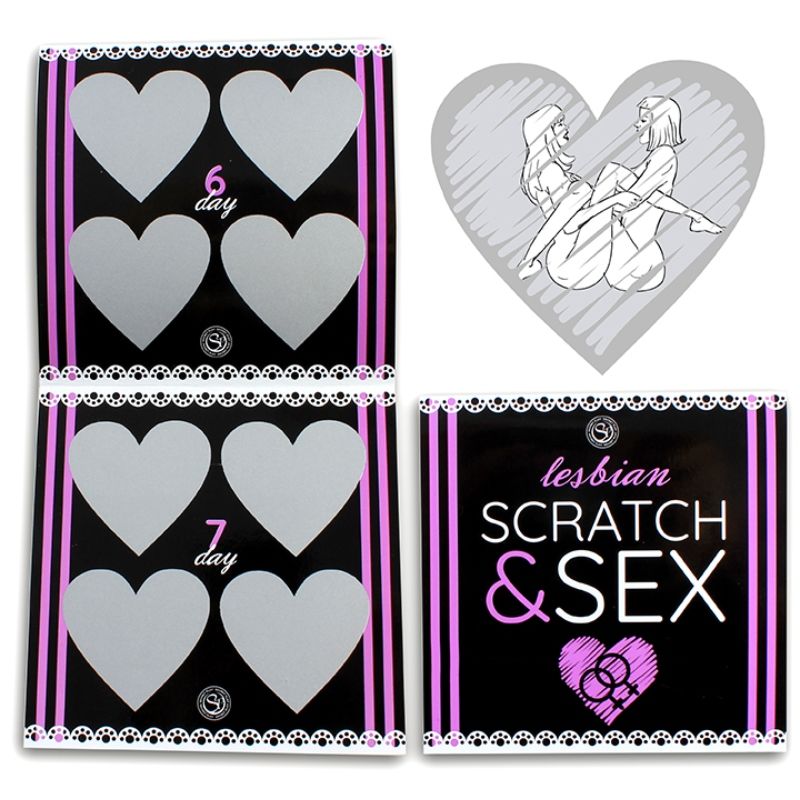 SECRETPLAY - SCRATCH  SEX JUEGO PAREJAS POSTURAS LESBICAS (ES/EN/FR/PT/DE) · SECRETPLAY · Juegos de pareja