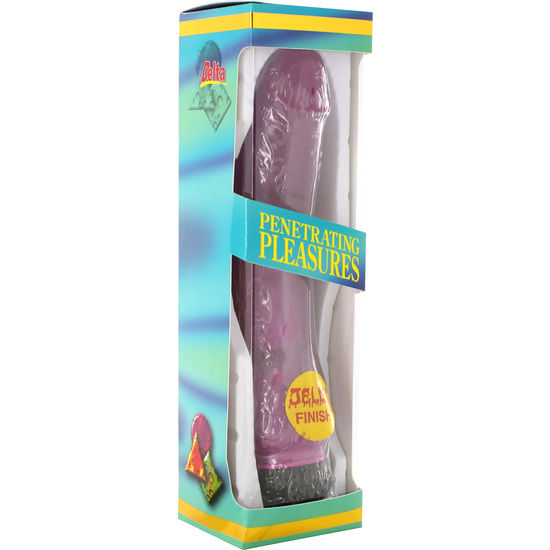 SEVEN CREATIONS - JELLY VIBRATOR LAVENDER 21.5 CM 2 SEVEN CREATIONS - JELLY VIBRATOR LAVENDER 21.5 CM - Imagen 2