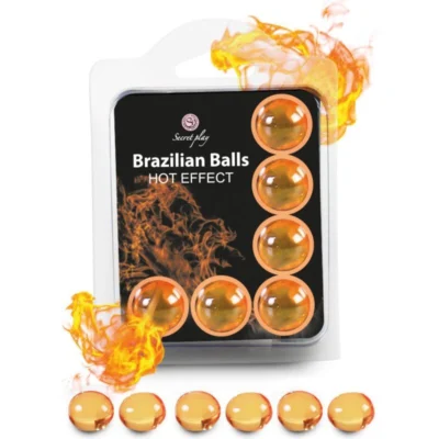SECRETPLAY - SET 6 BRAZILIAN BALLS EFECTO CALOR · SECRETPLAY · Efecto Calor