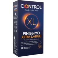 CONTROL - FINISSIMO XL PRESERVATIVOS 12 UNIDADES · CONTROL · Tamaño XL (Grandes)