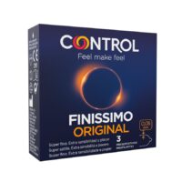 CONTROL - FINISSIMO PRESERVATIVOS 3 UNIDADES · CONTROL · Cajas de 3