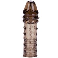 CALEXOTICS – EXTENSIÓN DE SILICONA PARA EL PENE NEGRO