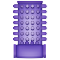 CASUAL LOVE - RING FUNDA PENE VIBRADOR LILA · CASUAL LOVE · Fundas Pene sin Extensión