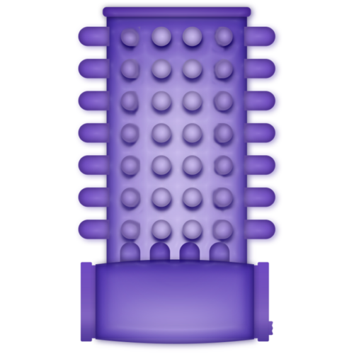 CASUAL LOVE - RING FUNDA PENE VIBRADOR LILA · CASUAL LOVE · Fundas Pene sin Extensión