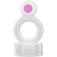 CASUAL LOVE - RING DOUBLE PLEASURE ANILLO TRANSPARENTE · CASUAL LOVE · Anillos con Vibración