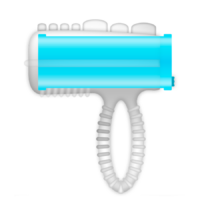 CASUAL LOVE - RING TONGUE VIBRATING AZUL · CASUAL LOVE · Anillos con Vibración