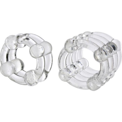 CALEXOTICS - COLT ENHANCER RINGS ANILLOS PARA EL PENE TRANSPARENTES · CALEXOTICS · Anillos sin vibración
