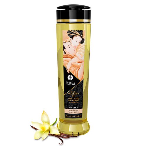 SHUNGA - ACEITE DE MASAJE ERÓTICO DESEO 240 ML · SHUNGA · Aceites con Sabores