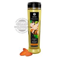SHUNGA – ACEITE DE MASAJE ORGÁNICO ALMENDRA 240 ML
