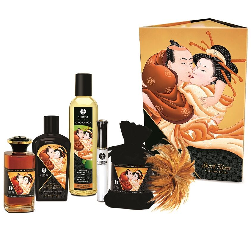 SHUNGA - KIT COLECCION DULCES BESOS · SHUNGA · KITS DE MASAJE
