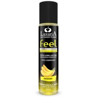 INTIMATELINE - LUXURIA FEEL LUBRICANTE BASE AGUA PLATANO 60 ML · INTIMATELINE · Con deliciosos Sabores
