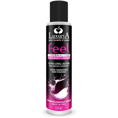 INTIMATELINE - LUXURIA FEEL LUBRICANTE BASE AGUA ANAL 150 ML · INTIMATELINE · Anal