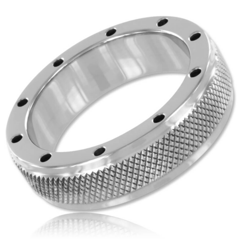 METAL HARD - ANILLO METAL PARA PENE Y TESTÍCULOS 40 MM · METAL HARD · Anillas pene metal BDSM