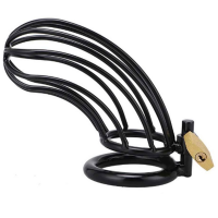 METAL HARD - JAULA ANILLO CASTIDAD BIRD NEGRO · METAL HARD · Toys Fabricados en Metal