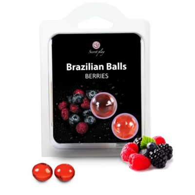 SECRETPLAY - BRAZILIAN BALLS FRUTAS DEL BOSQUE SET 2 BOLAS · SECRETPLAY · Bolas Brazilian Balls