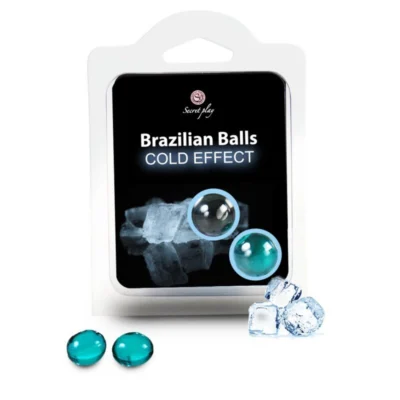 SECRETPLAY - BRAZILIAN BALLS EFECTO FRIO 2 UNIDADES · SECRETPLAY · Efecto Frío
