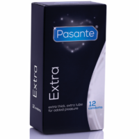PASANTE - EXTRA PRESERVATIVO EXTRA GRUESOS 12 UNIDADES · PASANTE · Cajas de 4 a 24