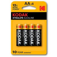 KODAK - XTRALIFE PILA ALCALINA AA LR6 BLISTER*4 · KODAK · Pilas Alcalinas
