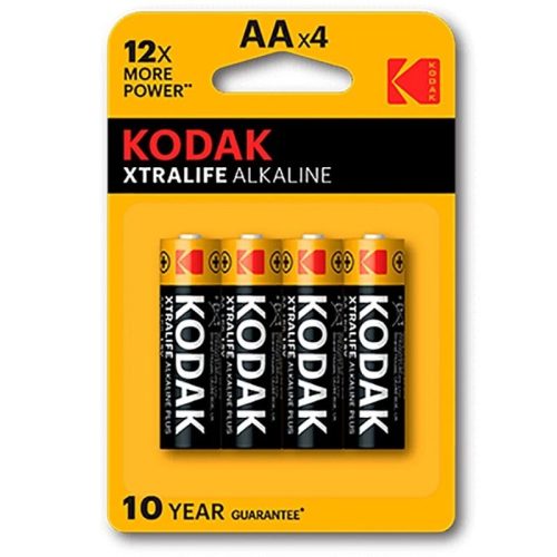 KODAK - XTRALIFE PILA ALCALINA AA LR6 BLISTER*4 · KODAK · Pilas Alcalinas