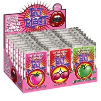 PIPEDREAM - BJ BLAST CARAMELO SEXO ORAL SURTIDO DISPLAY - 36 UDS