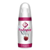 ID FRUTOPIA - SABOR CEREZA 100ML · ID LUBRICANTES · Con deliciosos Sabores