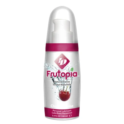 ID FRUTOPIA - SABOR CEREZA 100ML · ID LUBRICANTES · Con deliciosos Sabores