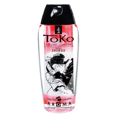 SHUNGA - TOKO AROMA LUBRICANTE CEREZA ARDIENTE · SHUNGA · Con deliciosos Sabores