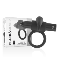 BLACKSILVER - BURTON ANILLO 10 MODOS VIBRACIÓN NEGRO · BLACKSILVER · Anillos con Vibración