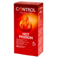 CONTROL - HOT PASSION PRESERVATIVOS EFECTO CALOR 10 UNIDADES · CONTROL · Cajas de 4 a 24