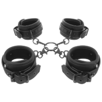 FETISH SUBMISSIVE - SET ESPOSAS MANOS Y TOBILLOS CON FORRO DE NEOPRENO · FETISH SUBMISSIVE · Esposas de fijación