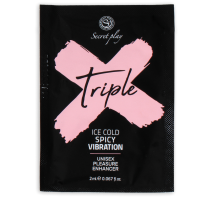 SECRETPLAY - MONODOSIS TRIPLE X INTENSIFICADOR PLACER · SECRETPLAY · Intensificador Orgasmos