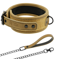 FETISH SUBMISSIVE ORIGEN - COLLAR CON CADENA CON FORRO DE NEOPRENO · FETISH SUBMISSIVE · Collares
